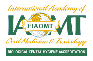 IAOMT logo for accredited biological dental hygienists